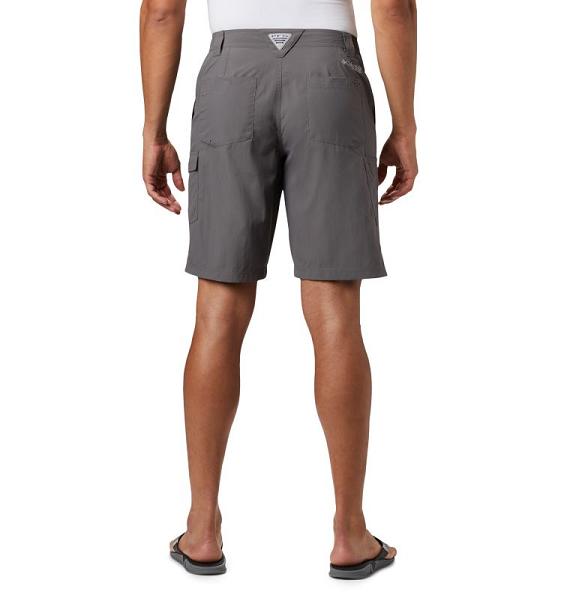 Columbia PFG Blood and Guts III Shorts Grey For Men's NZ96784 New Zealand